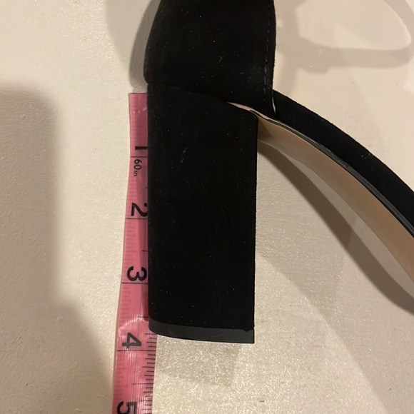 Madden Girl Black Strappy Sandal heels 9 New - Picture 12 of 14